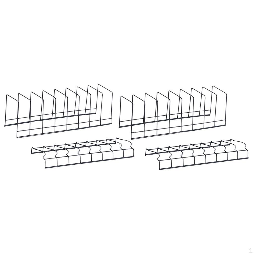 2 Bowl Rack Dish Holder Utensils Multifunction Stable Plate Stand Drain Basket for Counter