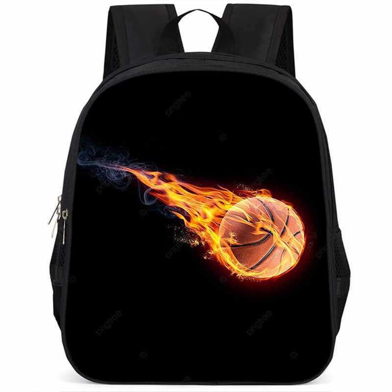 Sac à dos scolaire élégant Basketball 15 pouces Grande capacité Léger Pour Garçons et Filles