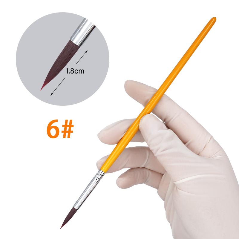 1Pc Dental Porcelain Brush Pen For Dental Lab Equipment As Dentist Tools Dental Glaze Brush Pen Ceramic Brush Pen