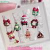 3D Relief Silicone Nail Mold Christmas Series DIY Nail Art Decor Transparent Manicure Template