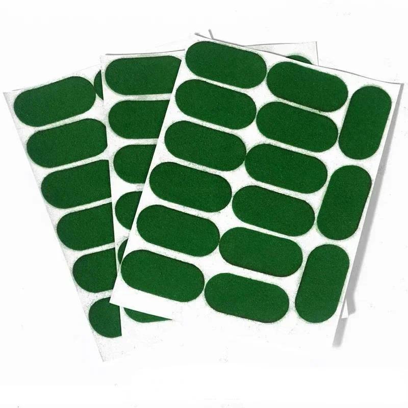 2m/4m/9m/18m*45cm Green Color Self Adhesive Velvet Fabric Sticky Flocking Christmas Fabrics for Jewellry Box Car Interior Decor