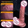 Jiyu Liquid Silicone Dildo - Female Masturbation Toy for Adults