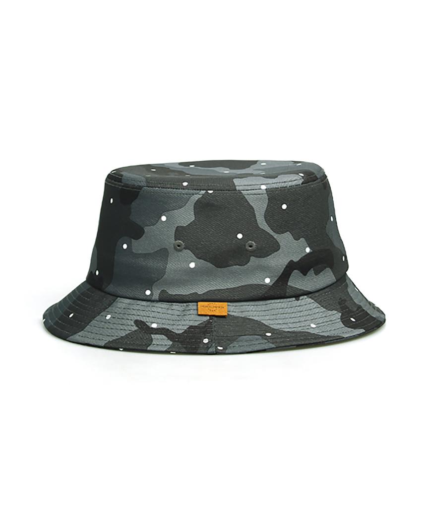 Eondeokeonteulol Four Seasons Daily Bucket Hat Square Bucket / Dot Camo