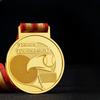 Customization Metal Tennis Baked Paint Medal Sports Meeting Children's School Souvenirs Award Hanging Around the Neck Decor, 3Pc