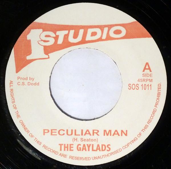 7inch Record GAYLADS - Peculiar Man / I Am Free SOS1011 Studio One UK Reggae, Ska & Dub Used