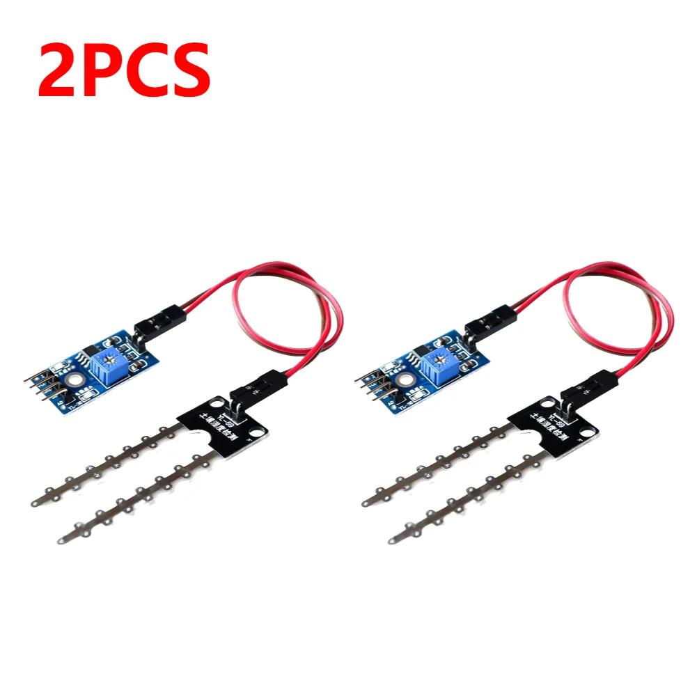 1-5pcs Smart Electronics Soil Moisture Hygrometer Detection Humidity Sensor Module For arduino Development Board DIY Robot Car