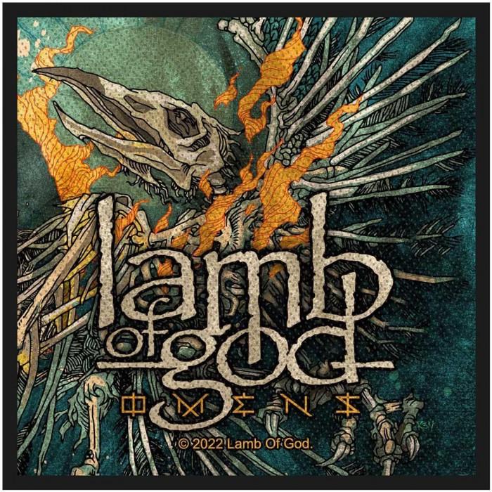 Lamb Of God Omens Woven Patch