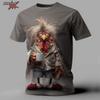 Men's TShirt Cartoon Duck Print T-Shirts for Men's Clothing Outdoor Street Funny T Shirts Oversized T-Shirt Man Designer Clothes