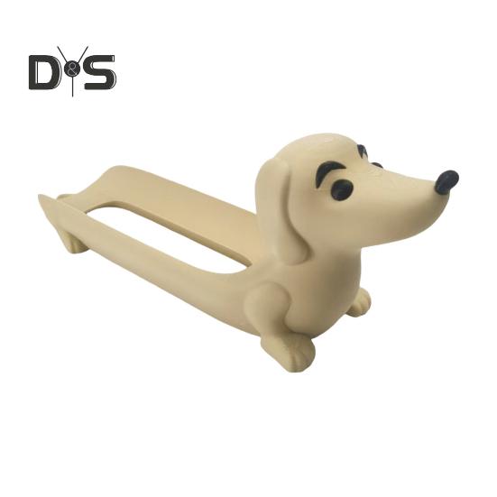 Dackel-Tablett, niedlicher Welpe in Form eines Hotdogs, Sushi-Servierplatte, Snack-Servierplatte, Platte für gekochte Speisen, Geschenke für Dackel-Liebhaber