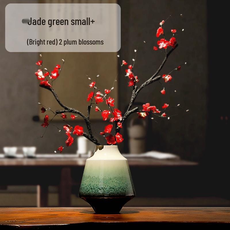 Zen-Inspired Dried Flower Vase for Dining Table and Living Room Display
