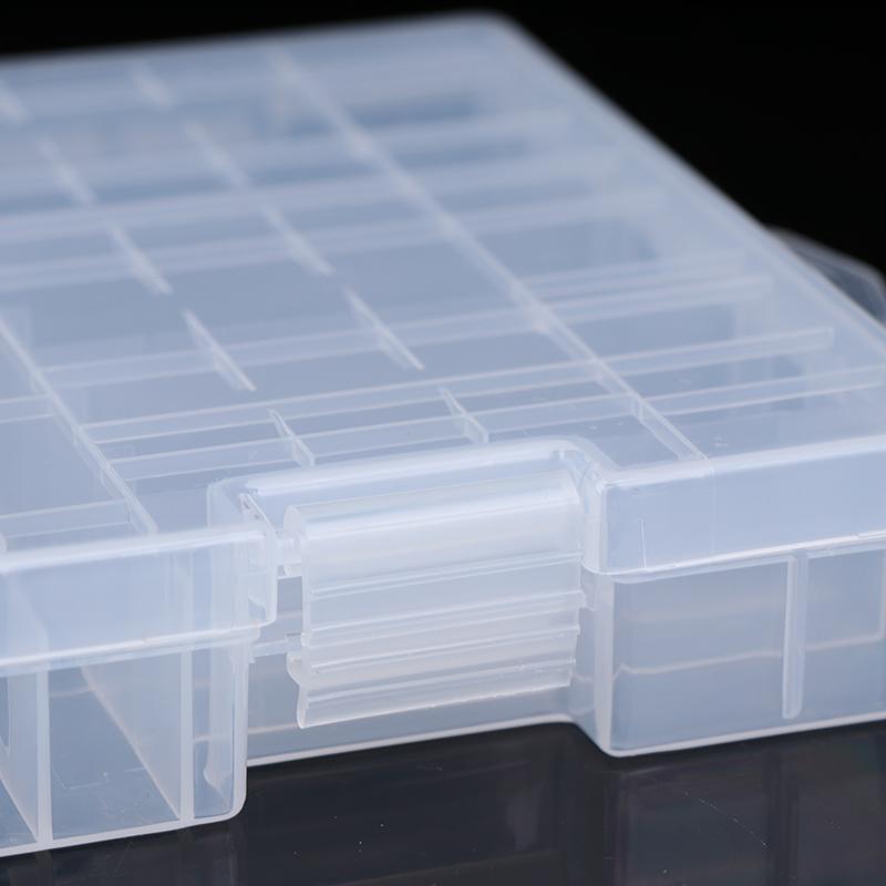 Super Volume Plastic Battery Storage Box For Placed 100Pcs Aaa Aa Battery Holder