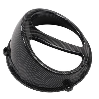 Osłona wentylatora chłodzenia silnika motocykla styl włókna węglowego zamiennik dla GY6 125cc 150cc 152QMI 157QMJ