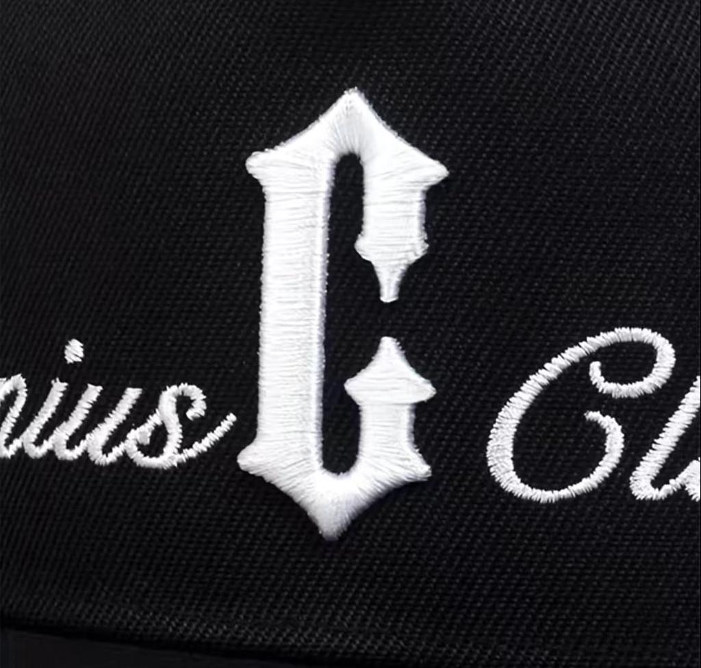 sproutsy Men's Genius Club Golf Flat Straight Baseball Cap (White)