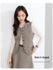 Yi Fei Elegant Two-Piece Set: Flowy Hem Skirt & High-Waisted Slimming Vest