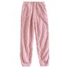 Women's Fashion Fleece Line Thickened Long Pajama Pants
