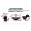 Speed Ratio Bevel Gear 90-degree 1 Pair 0.8M 20T:30T Transmission 1:1.5 bevel gears 0.8 Moudlues 20 Teeth With 30 Teeth