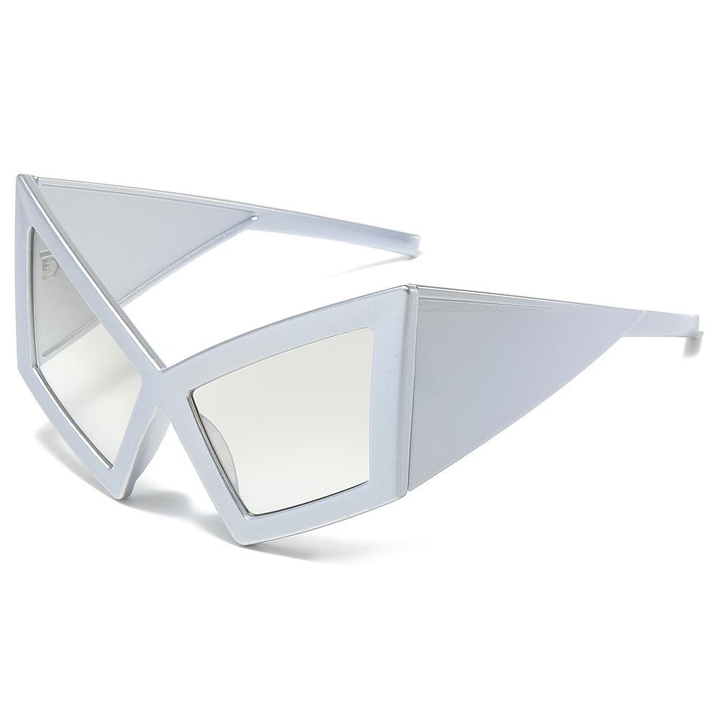 2024 Hip-Hop Style Cat-Eye Sunglasses: Bold, Oversized Frames for Influencers & Beach Parties
