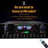 999BT Dual Dynamic Screen Digital Bluetooth Amplifier HiFi Stereo Sound AMP For Home Car Theatre Karaoke Meeting Max 4000W
