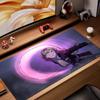 Demon Slayer Kimetsu Kanroji Mitsuri Mousepad Computer Office Game Table Mats XXL Rubber Antislip Gaming Keyboard Long Desk