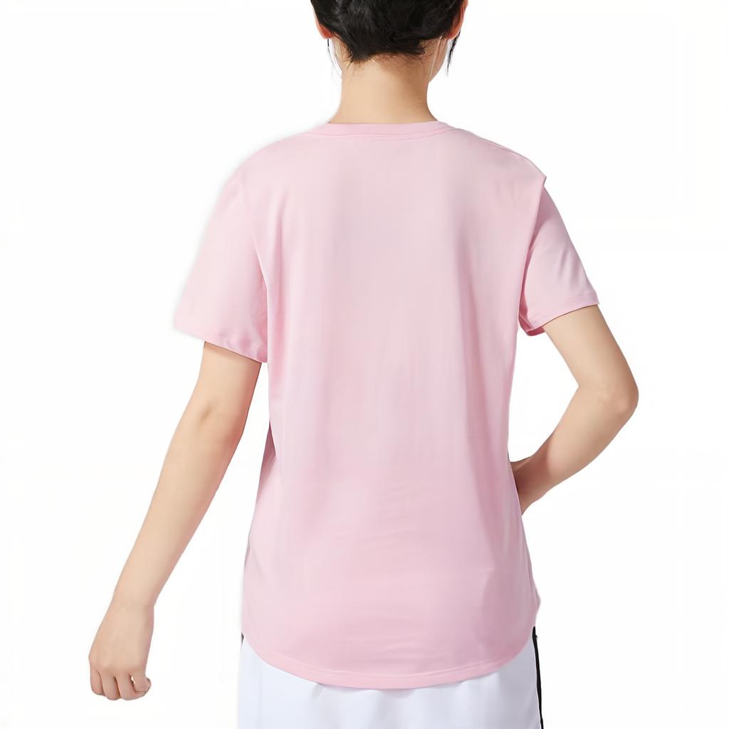 New Nike Set In Sleeve T Shirt Women's Pink DX7907-691