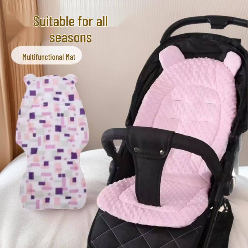 

All-Season Stroller and Dining Chair Cushion with Thickened Bean Velvet 80x40 cm