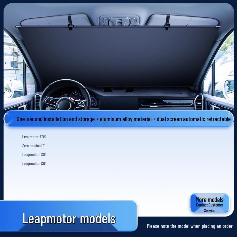 Car Windshield Sunshade - Heat Insulation & Light Blocking for Summer