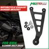 MOTO4U For BMW S1000R S1000/R 2017 2018 2019 2020 Motorcycle Iron Exhaust Hanger Bracket Muffler Exhaust Holder Modification
