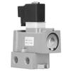 Electric Solenoid Valve G1 2in CutOff 2 Position 3 Way Connection Aluminum Alloy K23JD15