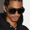  Retro Oversized Sunglasses Men Fashion Brand Designer Black Gradient Shades UV400 Women Trending Sun Glasses