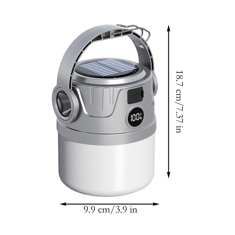 Camping Lantern Rechargeable Portable Led Camping Lantern Waterproof Foldable Lights For Outdoor Home Hiking Night Use