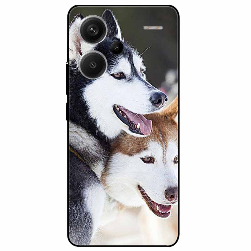 For Xiaomi Redmi Note 13 Pro Plus 5G Case Pro+ Soft Lovely Silicone Protective TPU Covers for Redmi Note 13 Pro 5G Coque Note13