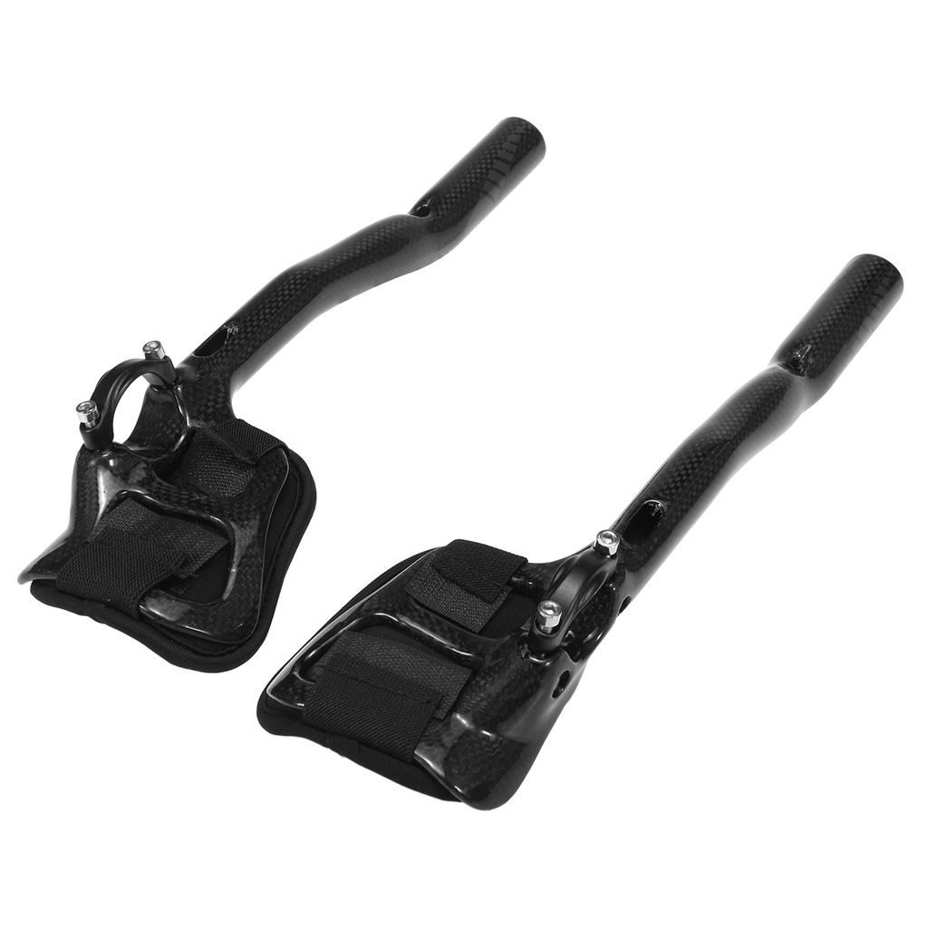 31.8mm Carbon Fiber Bicycle TT Handlebar Cycle Aero Bars Rest Handlebar Bike Tri Bars