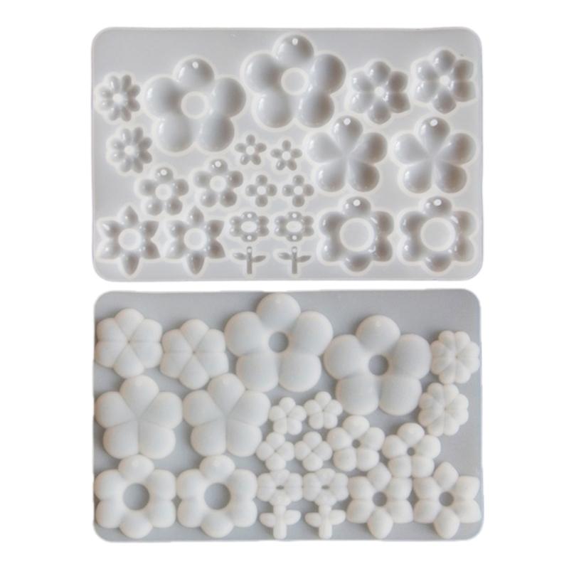 3D Flower Earring Mold For Handmade Earrings And Pendants Made Of Premium Silicone Crafting Tool