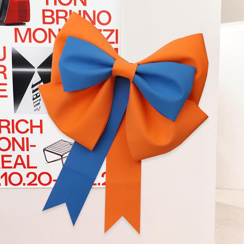 Giant Pink Bow Decoration for Birthday or Wedding Room Setup