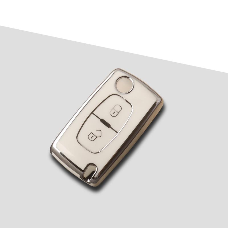 

Чехол для автомобильного ключа для Peugeot 3008 207 Citroen C3 C5 X7 Для Peugeot 307 308 407 607 5008 Citroen C2 C4 C6 C8 Xsara Автомобильные аксессуары