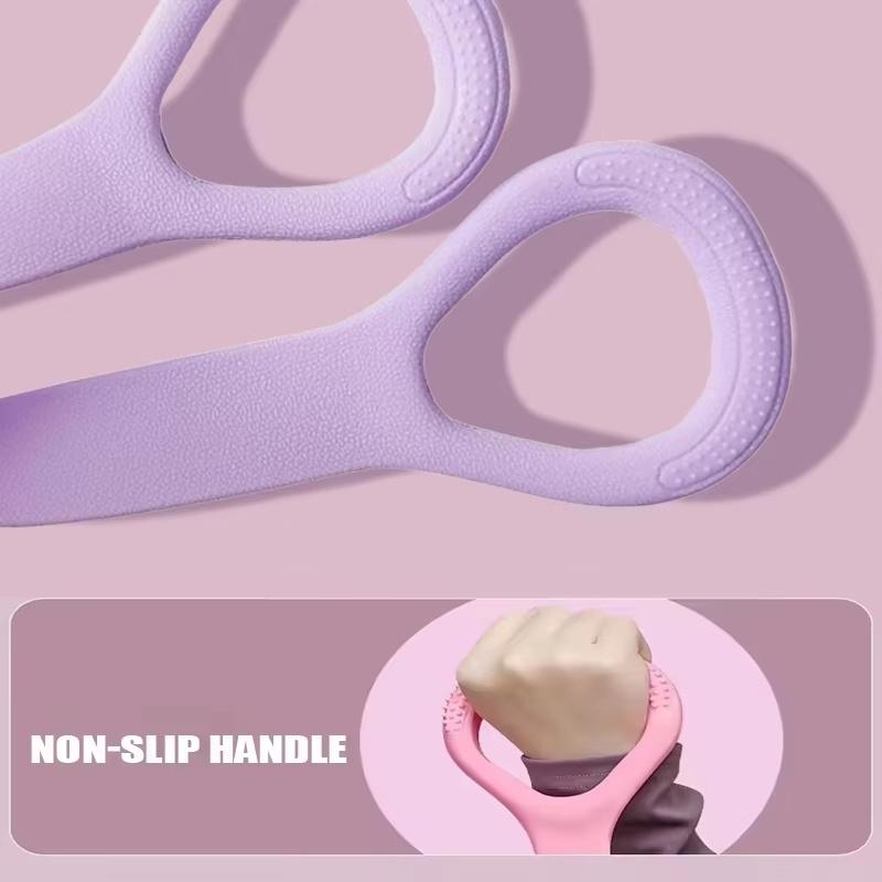 8-Shaped Stretcher For Home Fitness, Back Shaping,elastic Band With Open Shoulder and Back Stretching Band for Shoulder Exercise