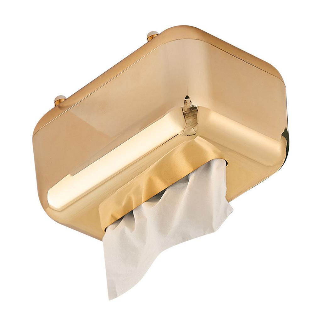 Galwanizowany Pudełko na Chusteczki Domowe Biurkowe Innowacyjne Pudełko do Przechowywania Chusteczek Retro Pudełko na Chusteczki dla