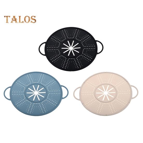 Silikonová stříkací síto na pánev Tuk Ochrana proti stříkající vodě s rukojetí Tepelná izolace Chladicí podložka Sítko Odkapávací deska pro pečení Vaření