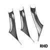 Car-styling Interior Door Handle Cover Trim For BMW 5 Series F10 F18 2011 2012 2013 2014 2015 2016 2017 Inner Accessories
