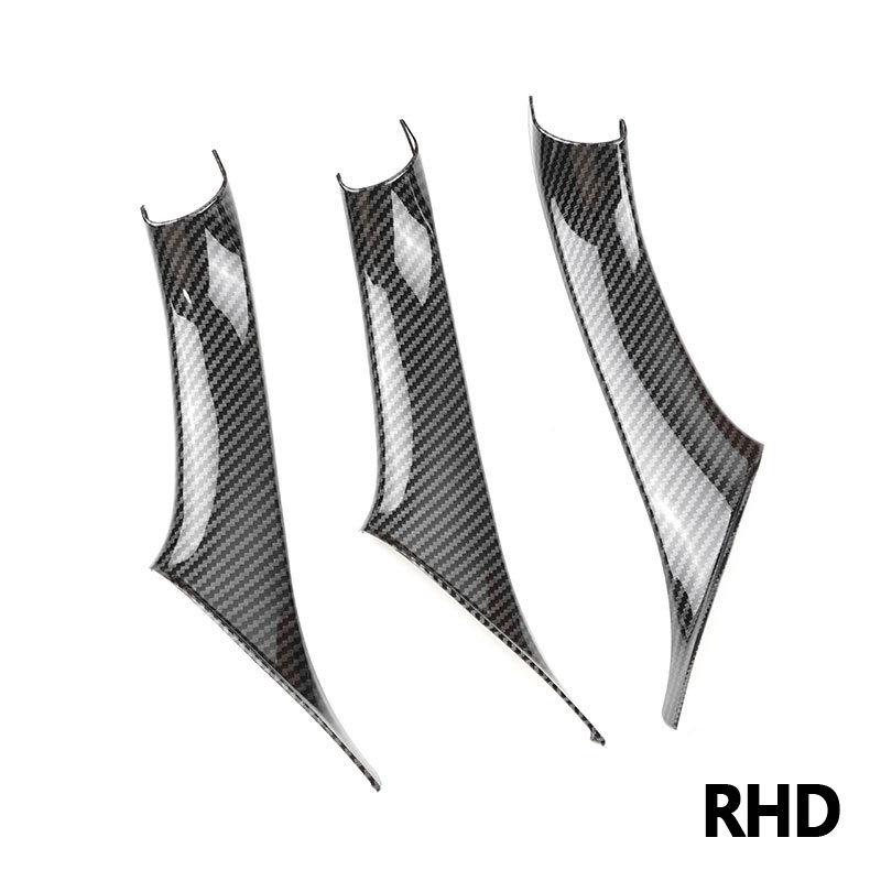 Car-styling Interior Door Handle Cover Trim For BMW 5 Series F10 F18 2011 2012 2013 2014 2015 2016 2017 Inner Accessories