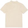 Polo Ralph Lauren Solid Logo Embroidered Towel Fabric Short Sleeve Polo Shirt Men Tops Beige 710937319-002