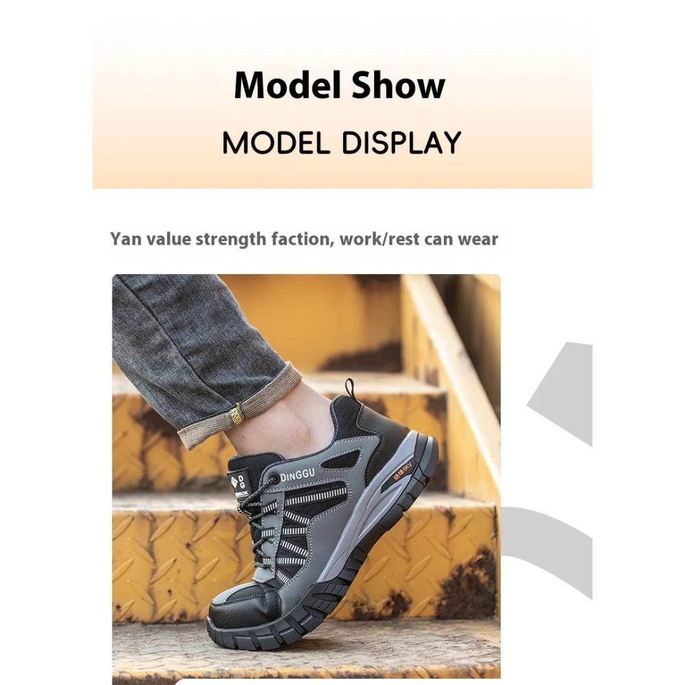 Insulation 6KV Work Safety Shoes Men Indestructible Anti-smashing Anti-puncture Protective Safety Boots Work Sneakers