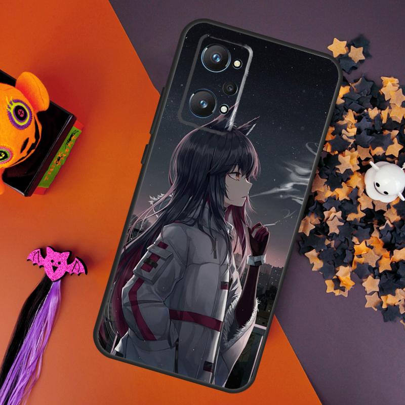 Texas Arknights For Realme GT Neo 5 3 2 C55 C35 C33 C31 C30 C25 C21Y C15 C11 Realme 10 8 9 11 Pro Plus Case