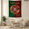 Name Custom PORTUGAL Wall Tapestry Aesthetic Wall Hanging Printed Fabric Blanket Decorative Tapestries for Bedroom Living Room Home Decor