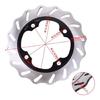 Motorcycle Rear Brake Disc Rotor Disk For CBR600RR 2003 2004 2005 2006 2007
