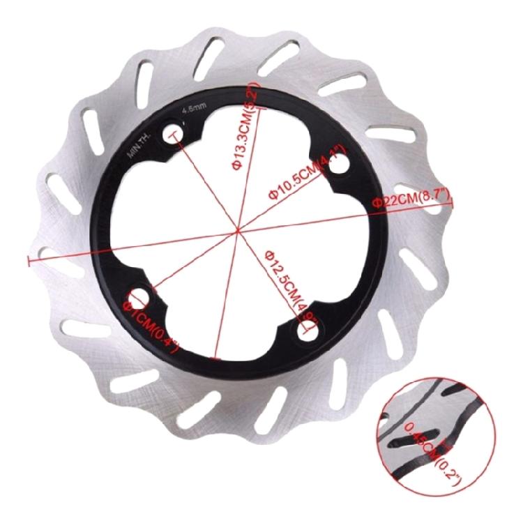 Motorcycle Rear Brake Disc Rotor Disk For CBR600RR 2003 2004 2005 2006 2007