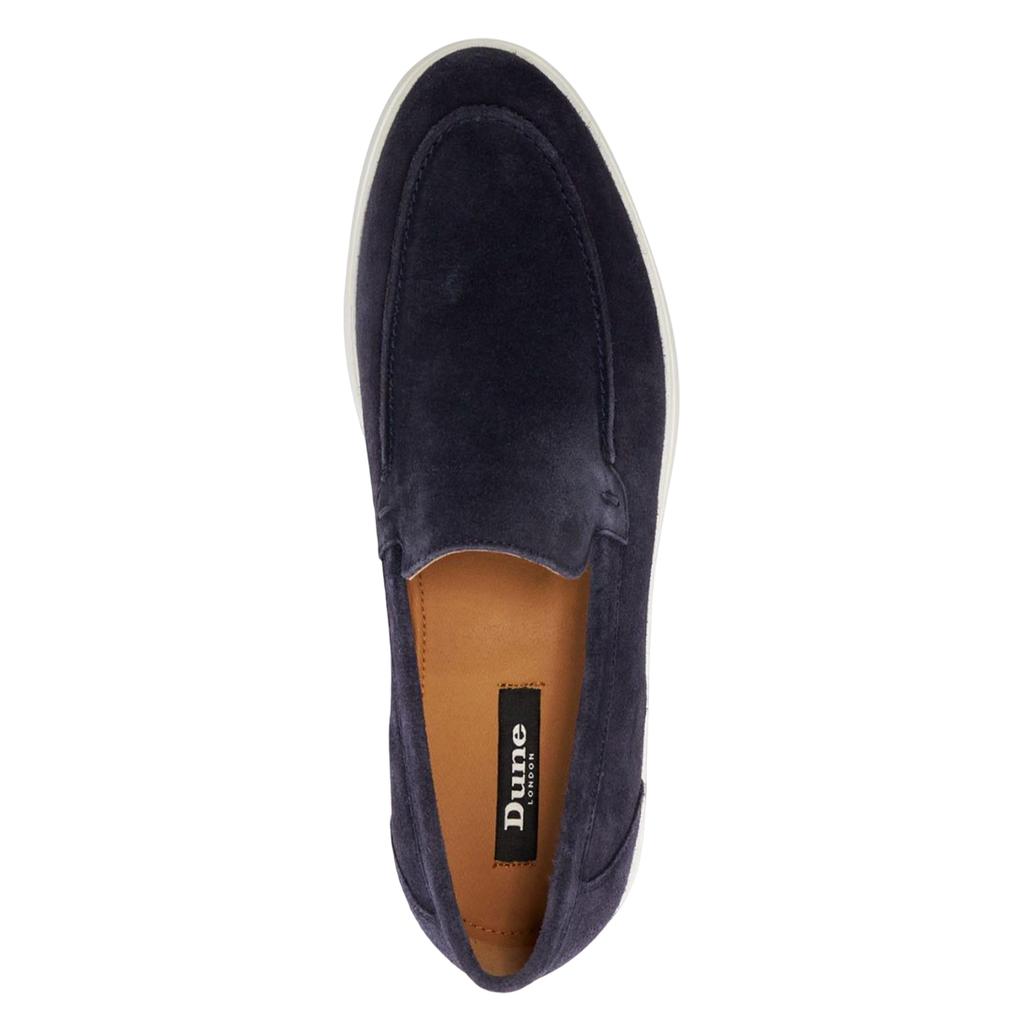 Dune London Mens Bentonn Suede Loafers