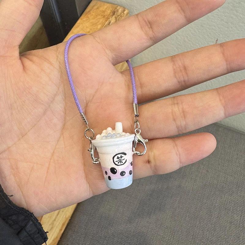 1 Stück Puppenhaus Puppenhaus Mini Simulation Milchtee Tasse für Ropa Puppenzubehör Miniatur Szene Anhänger