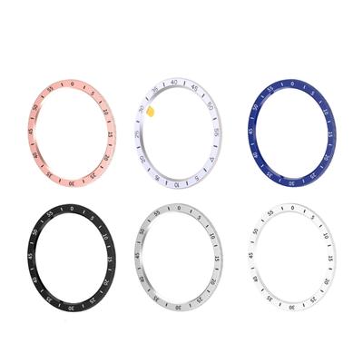 Sleek Aluminum Bezel Cover Frame Rings Cover Anti Scratch Aluminum Allloy Protections Suitable for Watch6 43mm/47mm