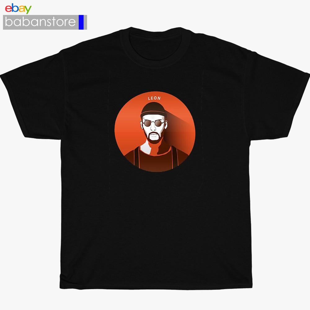 New Shirt Leon The Professional 90s Black TShirt Size S3XL Unisex T-Shirt XXL